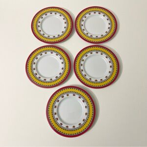 Block Spal Portugal Arles Bread & Butter Plates Set of 5 Plates 6”